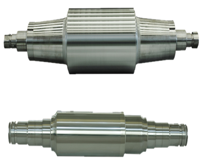 Work roll for cold-rolling mill detail