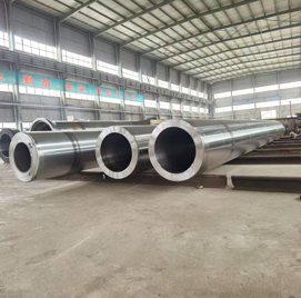 Embossing machine roller shell